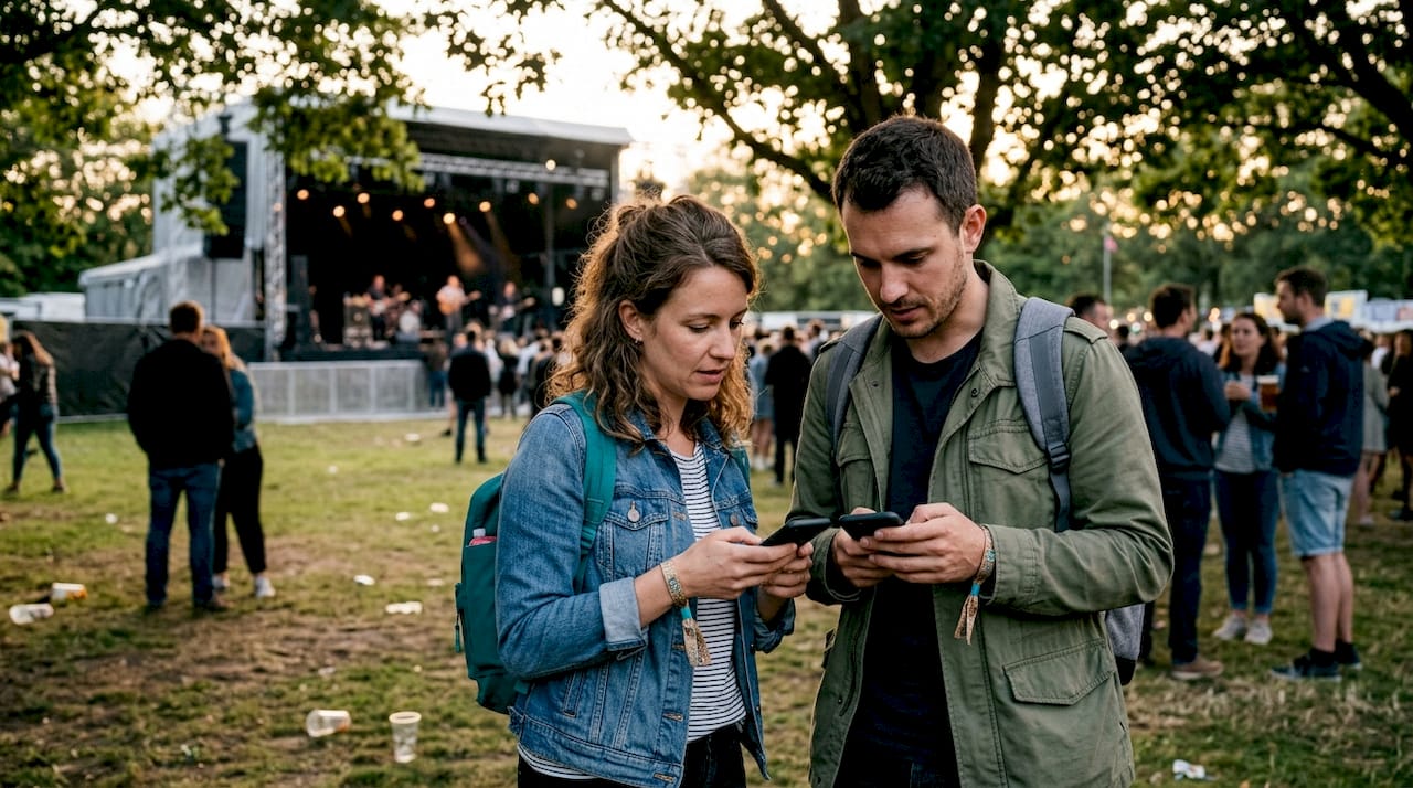 Transforma la experiencia en conciertos con apps móviles